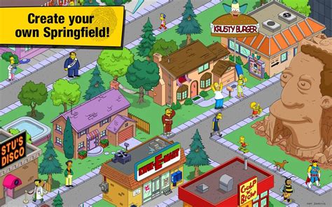 The Simpsons Tapped Out Official Promotional Image Mobygames