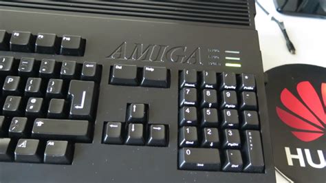 Amiga 1200 Black With Aca1221ec 42 Mhz Youtube