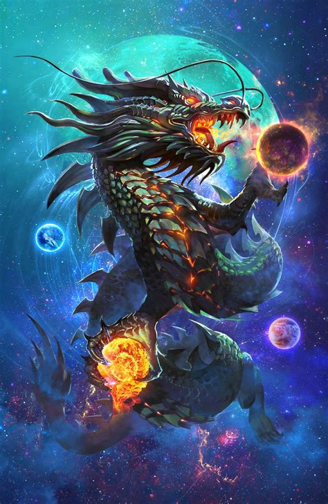 Dark Dragon Chen Xiao Dragon Art Dragon S Lair Dragon Artwork