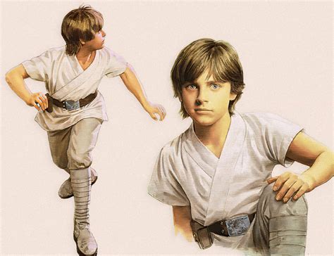 Young Luke Skywalker By Tsuyoshi Nagano Rstarwars