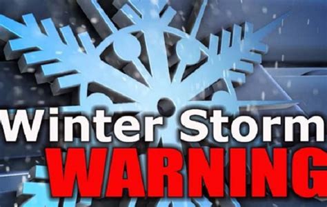 Winter Storm Warning Issued Now Central Mississippi