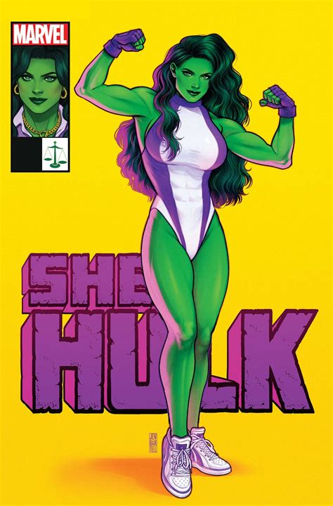 She Hulk 1 Variant Cover By Artgerm Harkens Back To The John Byrne