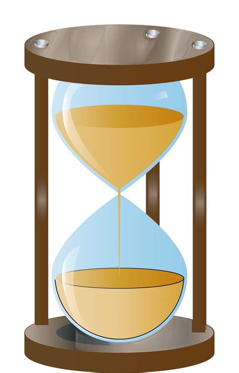 Hourglass Clipart Object Illustration Vector Stock Vector Image Clip