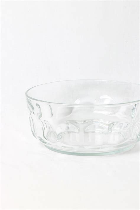 Large Arcoroc Glass Serving Bowl Lambandnewt