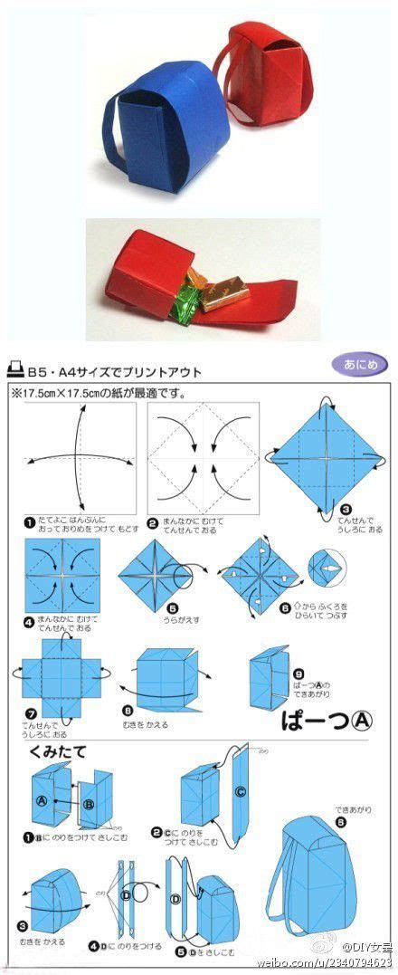 Fold Bag Simple Japanese Origami For Handbag Tutorial This Would Be So