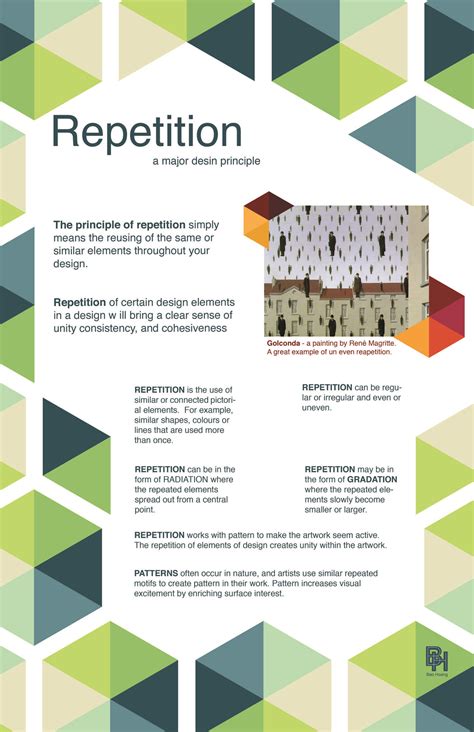Repetition Pattern Principle Of Design