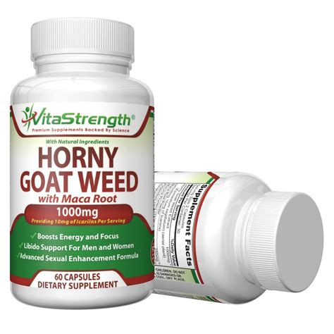Vitastrength Premium Horny Goat Weed With Female And Male Enhancement