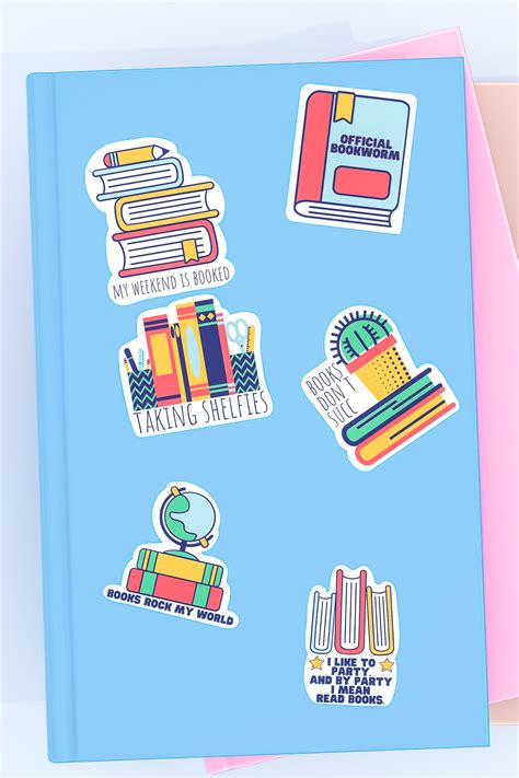 Book Stickers Free Printable Stickers For Book Lovers Angie Holden