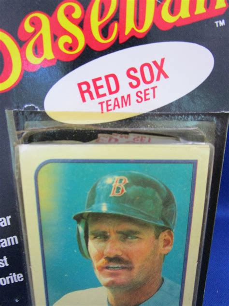 Vintage 1989 Red Sox Baseball Card Team Set By Topps Complete Set 1021