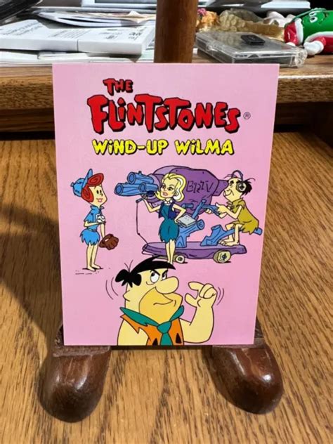 1993 Cardz The Flintstones Hanna Barbera Trading Card 75 Wind Up Wilma 099 Picclick