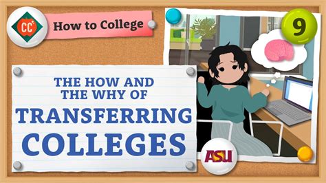 How To Transfer Colleges Crash Course How To College Youtube