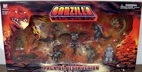 Godzilla 10 Pack Destruction