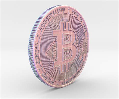 Artstation Bitcoin 3d Model Game Assets