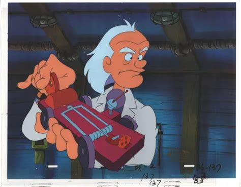 Back To The Future Original Production Animation Cel Universal 1991 2