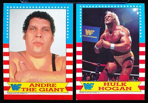 Lot Detail 1987 Topps Wrestlemania Iii Wrestling Cards 1 Complete