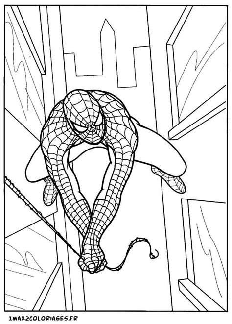 167 Dessins De Coloriage Spiderman à Imprimer Sur Page 14