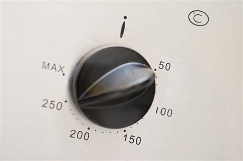 Free Stock Photo 8143 Temperature Control On An Oven Freeimageslive