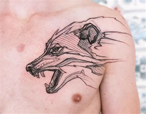 11 Wolf Head Tattoo Ideas You Have To See To Believe Alexie