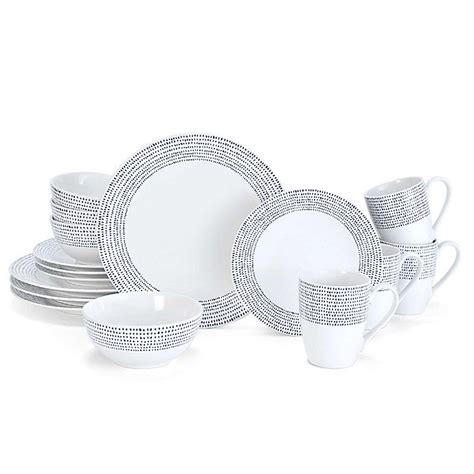 Mikasa® Daylen 16 Piece Dinnerware Set In Cobalt Bed Bath And Beyond Canada