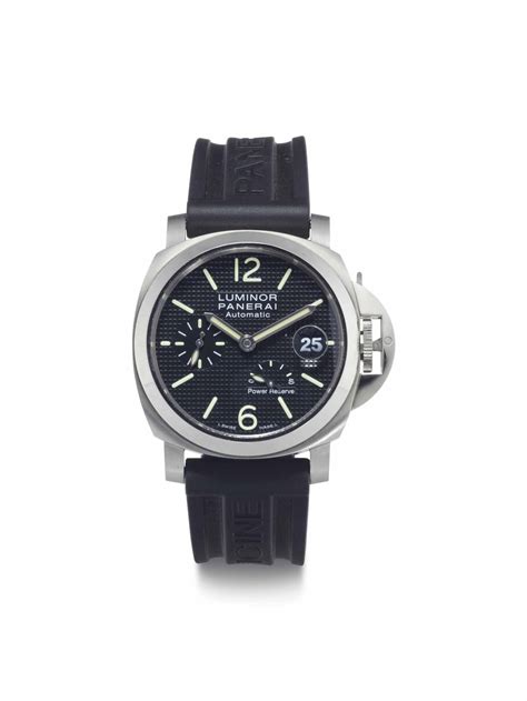 Panerai A Limited Edition Stainless Steel Automatic Wristwatch With