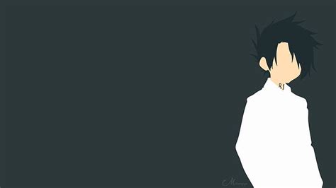 Hd Wallpaper Anime The Promised Neverland Minimalist Ray The