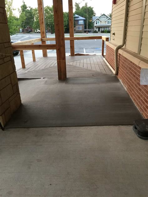 Commercial Concrete Patio Area Eisel Roofing And Construction 405 216 5125