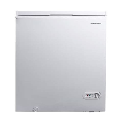 Hamilton Beach 5 Cu Ft Chest Freezer In White HBFRF510 The Home Depot