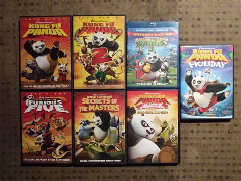 Kung Fu Panda Dvd And Blu Ray Collection Dreamworks Nickelodeon