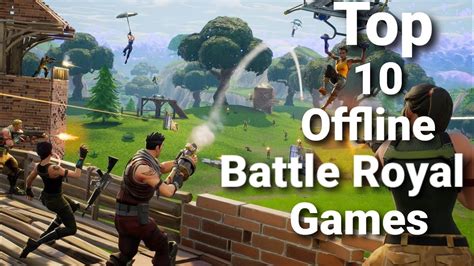 Top 10 Best Offline Battle Royale Games For Android High Graphics