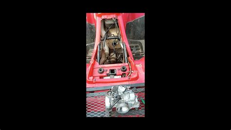 Honda Rancher Carburetor Cleaning Youtube