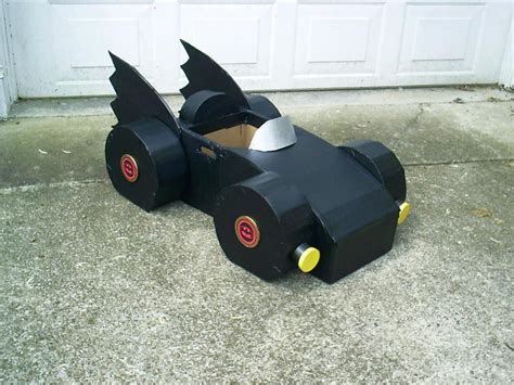 Cardboard Batmobile | Cardboard car, Batmobile, Diy cardboard