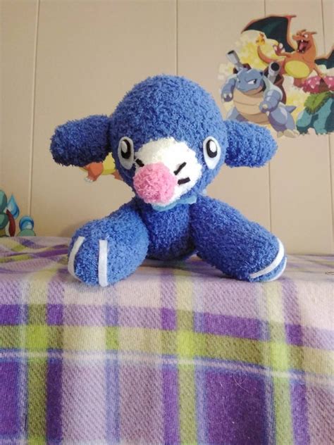 Pokemon Popplio Sock Plush Etsy