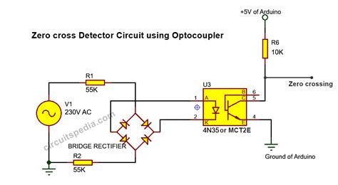 Remote Control Ac Dimmer Arduino Zero Cross Detector Circuit