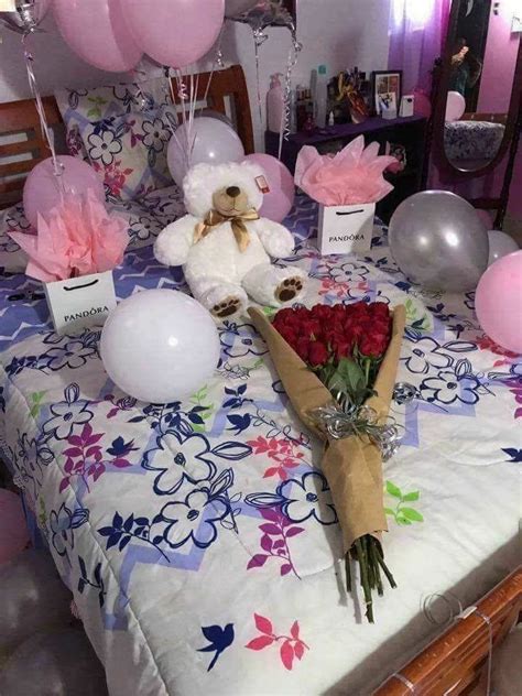 Pin By Nadiah On Amor Surprise Birthday Decorations Birthday Surprise For Girlfriend