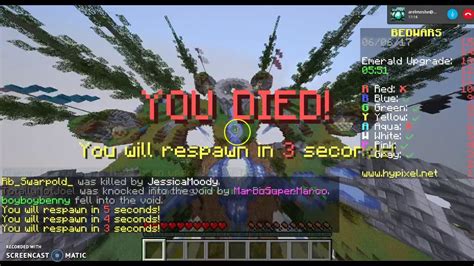 Oh Im A Noob Today 0 Kills Playing Bedwars Youtube