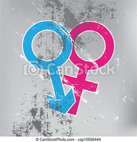 Eps Vector Of Sex Symbol On Grunge Wall Csp10556444 Search Clip Art Illustration Drawings