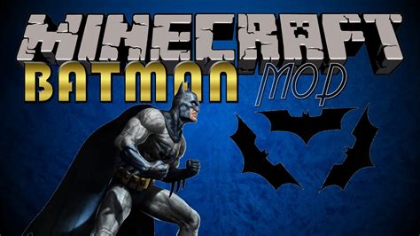 Minecraft Mods The Batman Mod Be Minecrafts Crappy Superhero Youtube