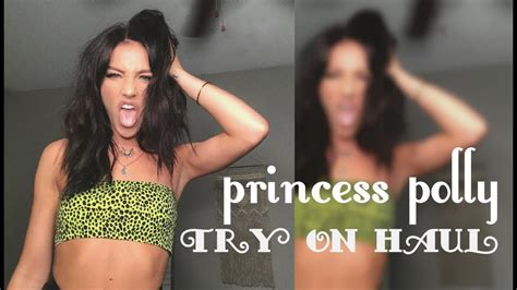 Try On Haul Ft Princess Polly Youtube