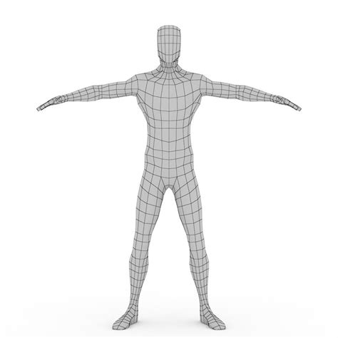 Human body base mesh 10 3d models pack. 3D model Male Body Base Mesh | CGTrader