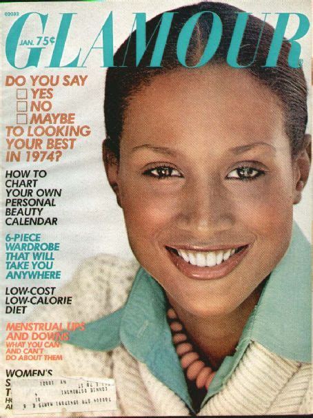 Beverly Johnson Us Glamour St African American Model On The Cover Of Us Vogue Fashion