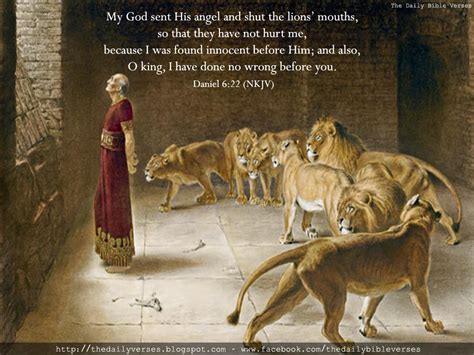 Daily Bible Verses Daniel 622