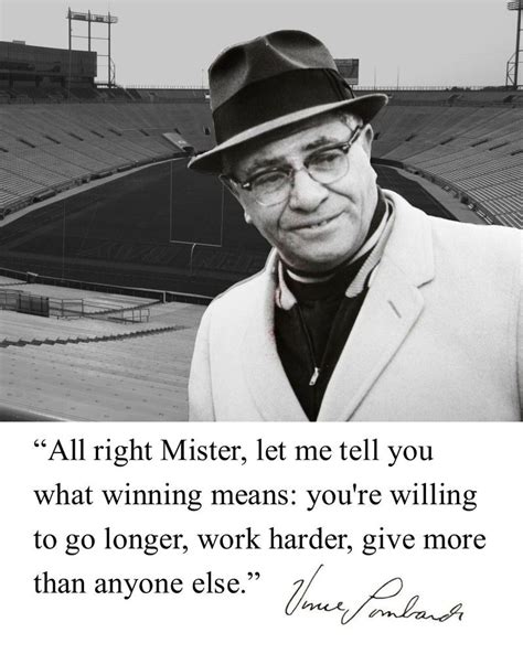 Vince Lombardi Work Harder Famous Quote 8 X 10 Photo Picture Tm7