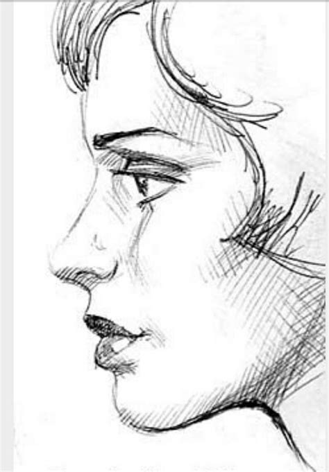 How To Draw People In Profile At How To Draw