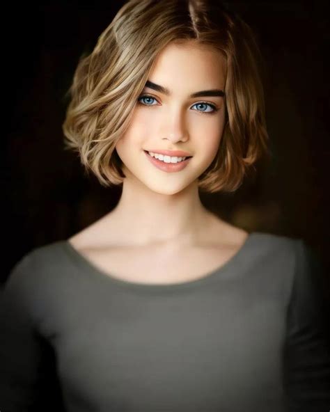 Pin By Scott Durbin On Faces To Draw Short Hair Styles Beautiful
