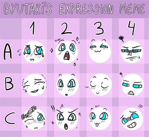 Expression Chart Art Download Free Mock Up