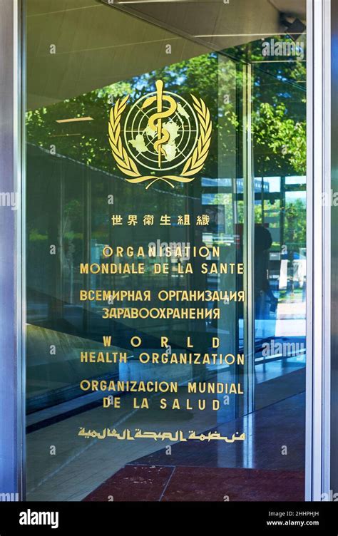 World Health Organization Logo Hi Res Stock Photography And Images Alamy