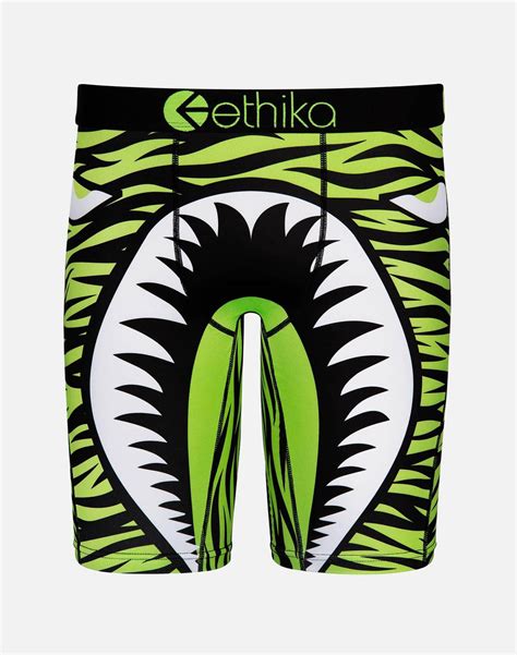 Ethika War Plane Tiger Boxer Briefs Dtlr