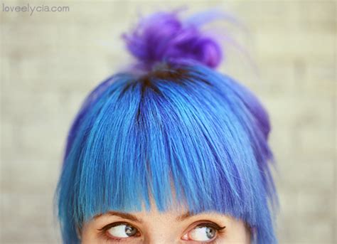 Blue Fringe Blue Hair Hair Blue Purple Hair