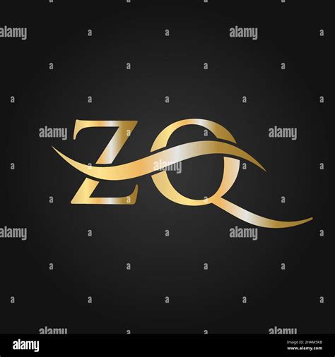 Letter Zq Logo Design Template Zq Z Q Letter Logo Modern Flat