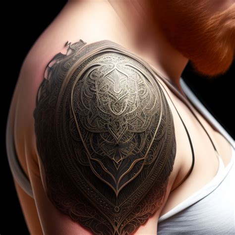 Discover More Than 62 Tattoo Armor Shoulder Best Vn